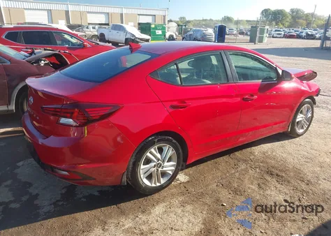 2019 Hyundai Elantra Sel from USA, damaged, VIN KMHD84LF3KU888798